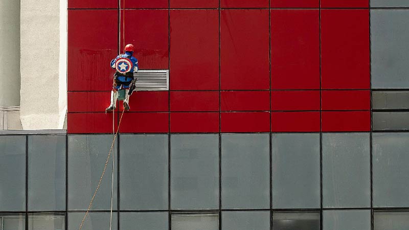 Czyszczenie elewacji jesienn� por�